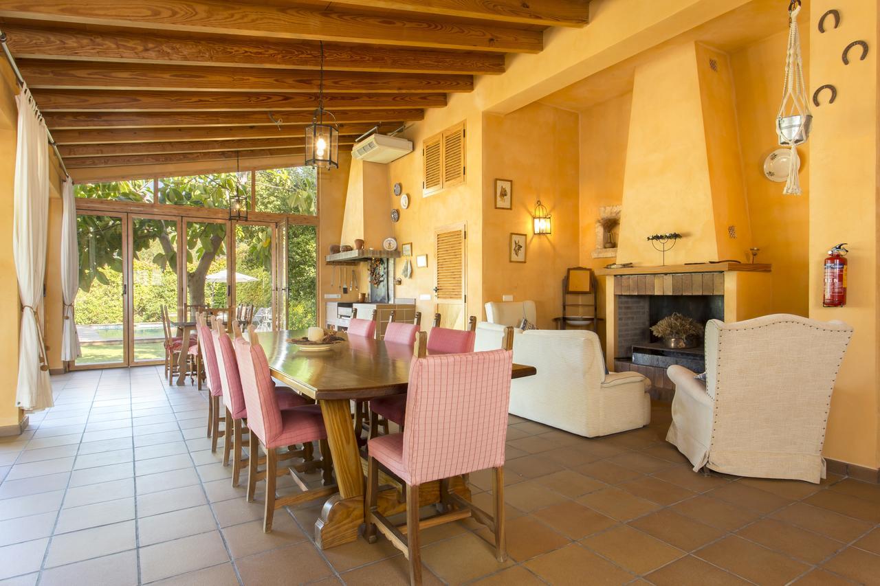 Villa Es Castellet De Bunola Bunyola Exterior foto