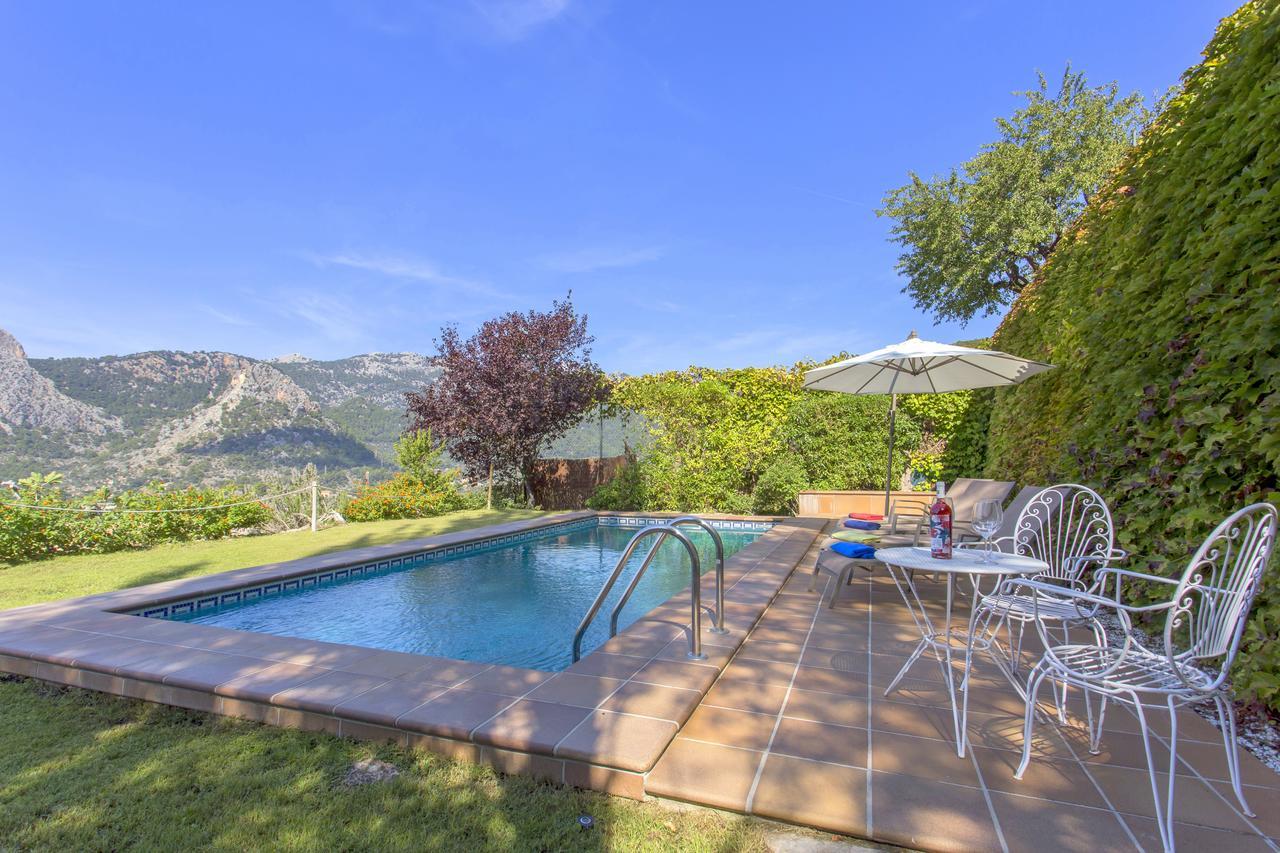 Villa Es Castellet De Bunola Bunyola Exterior foto