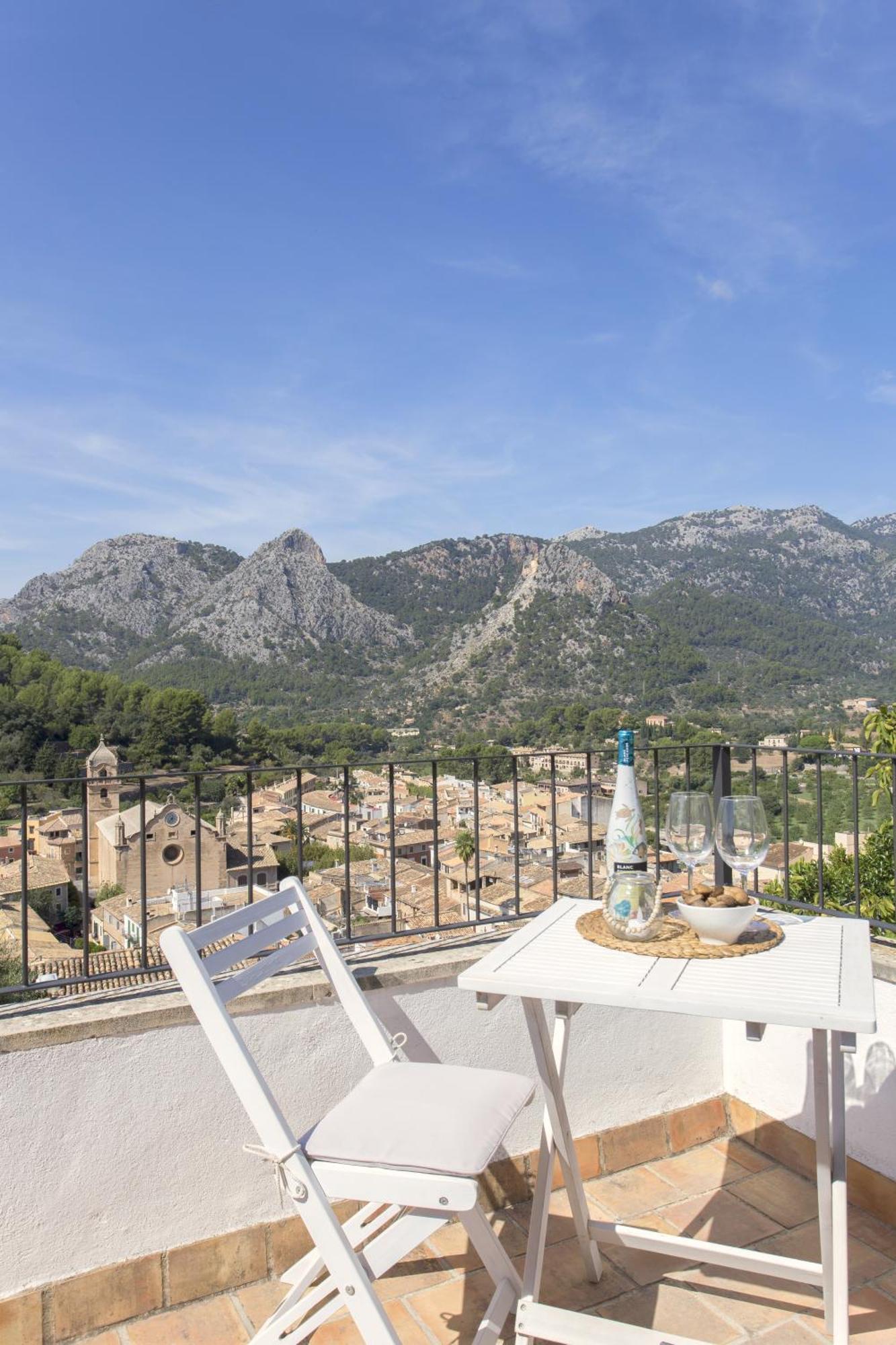 Villa Es Castellet De Bunola Bunyola Exterior foto