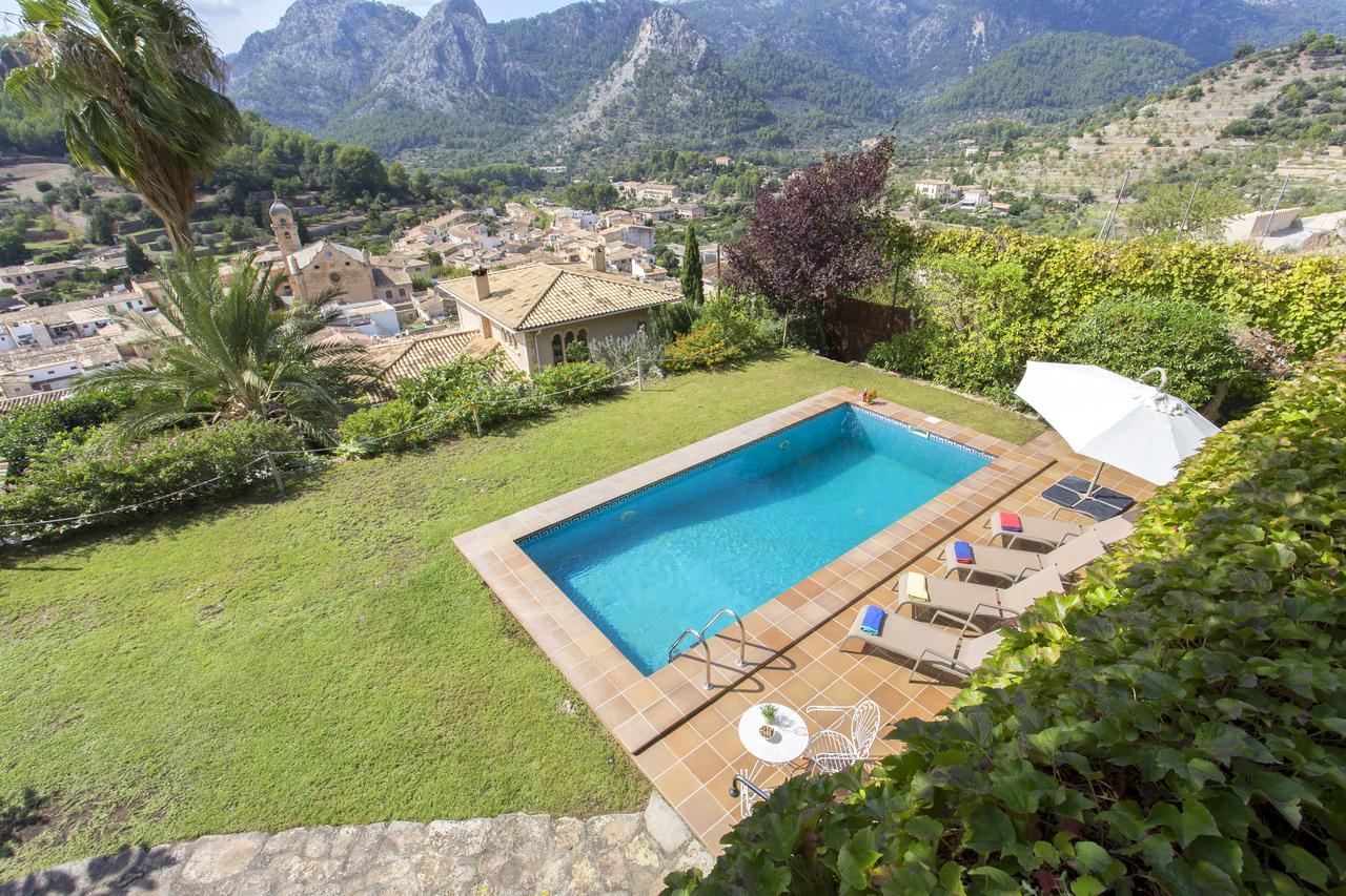 Villa Es Castellet De Bunola Bunyola Exterior foto